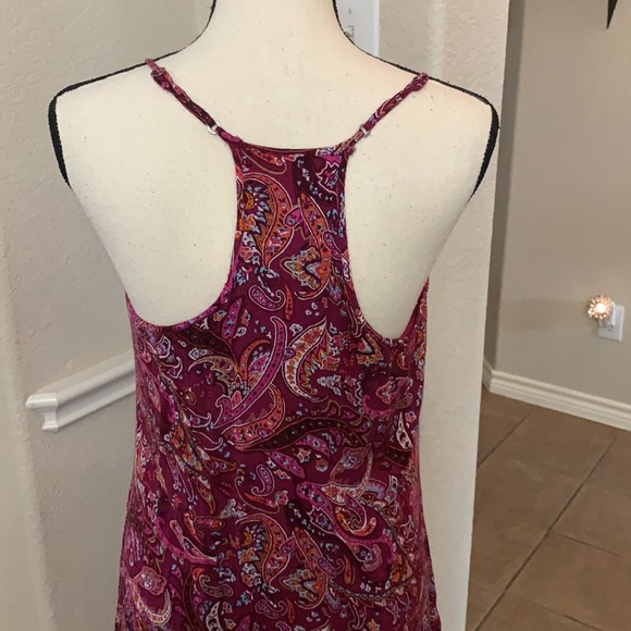Hollister plum paisley print razorback mini dress - Picture 8 of 14